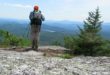 The views of the Androscogging River Valley from the open ledges of Albany are huge.