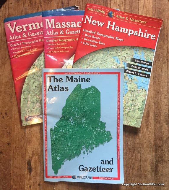 Car Copies of Delorme Gazetteers