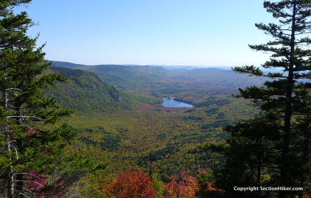 Basin Pond from Rim Junction