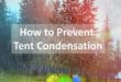 How to Prevent Tent Condensation