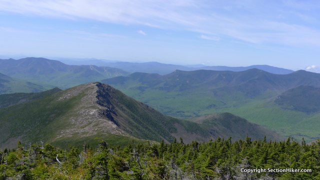 Bondcliff, seen from Mt Bond