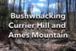 Bushwhacking Currier Hill and Ames Mountain