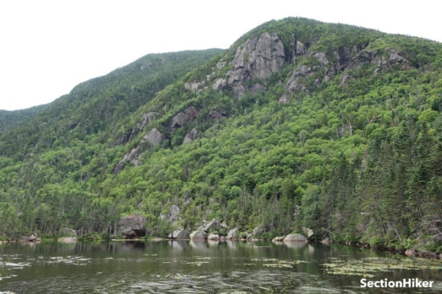 Looking back up Wildcat A from Carter Notch