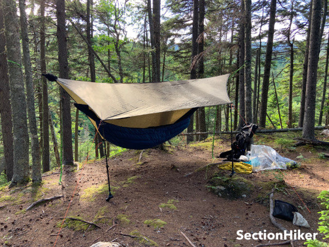 Porch-mode in the Hammock Gear Wanderlust