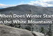 When Does Winter Start in the White Mountains