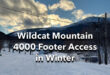 Wildcat Mountain 4000 Footer Access in Winter