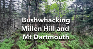 Bushwhacking Millen Hill and Mt Dartmouth