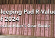 Sleeping Pad R-Values of 2024